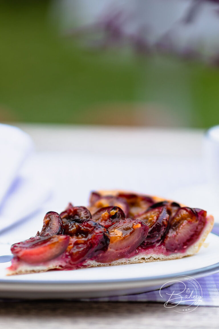 Plum cake recipe - simple, fast and delicious - cake with plums - plum cake Quick, succeeds beginners, shortcrust fruit cake