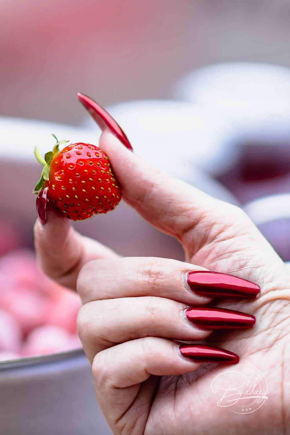 Strawberries - Strawberry jam recipe - very quickly homemade - recipe strawberry jam simple - jam cooking - make jam from strawberries yourself - fresh strawberries, frozen strawberries, frozen strawberries - Simple instructions for berry jam also raspberries,