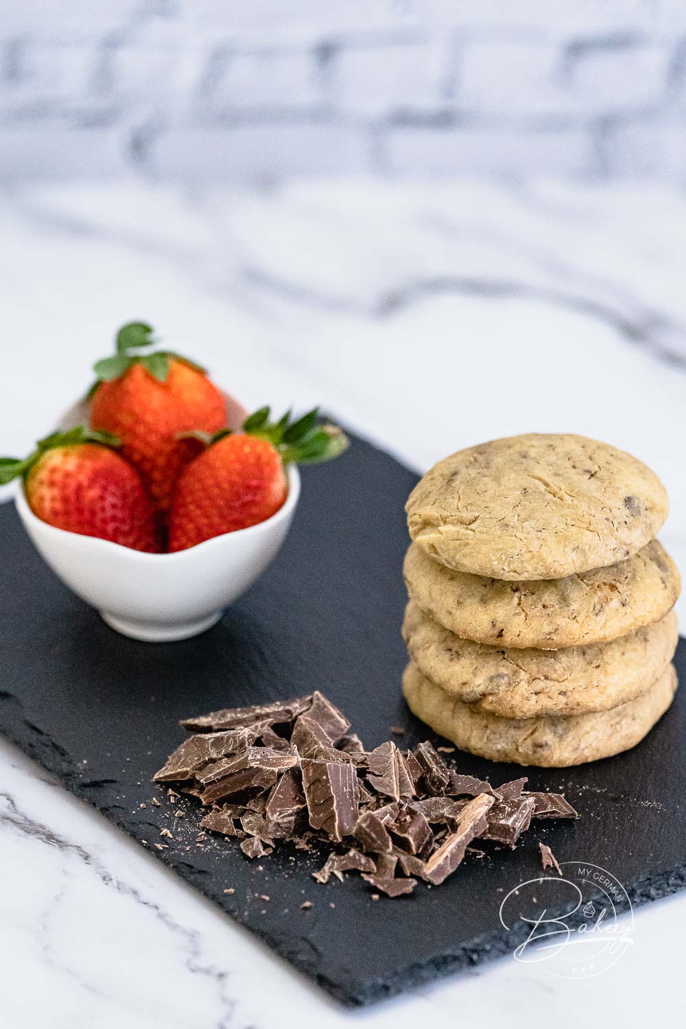 Simple Chocolate Cookies Recipe - Best Chocolate Chunk Cookies - Cookies with chocolate chips - chocolate cookies from America, homemade American cookies