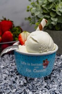 Make your own delicious yogurt ice cream recipe and frozen yogurt quickly and easily with simple ingredients and an ice cream maker at home.