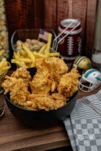 Crispy chicken tenders recipe of crispy chicken nuggets as from KFC Copycat version. Make your own crispy chicken nuggets finger food Kentucky